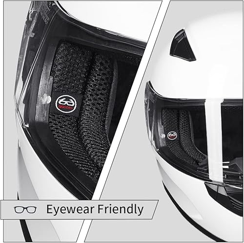 Miniatura 4 de ILM Motocross Snowmobile Full Face Ultra Large Motorcycle Helmet Pinlock Insert Anti-Fog Visor ATV Casco for Men Women DOT