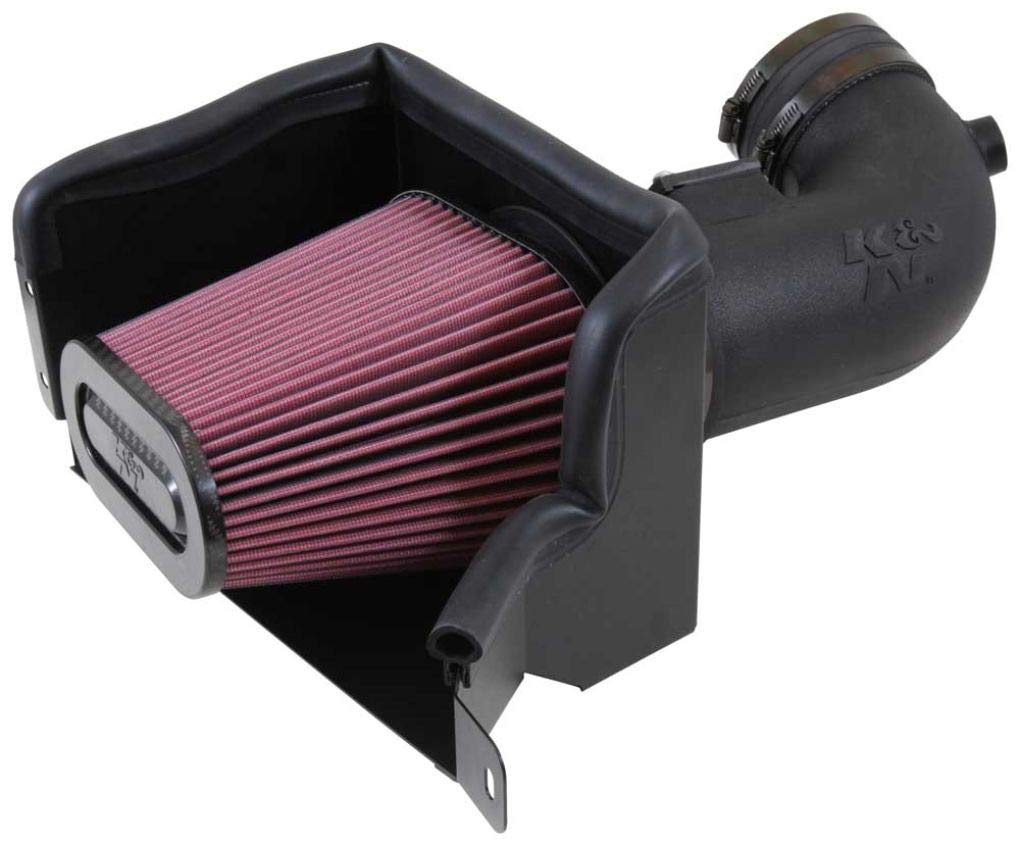 K&N Cold Air Intake Kit: Increase Acceleration & Engine Growl, Guaranteed to Increase Horsepower up to 13HP: Compatible with 6.2L, V8, 2014-2015 CHEVROLET (Corvette), 57-3081