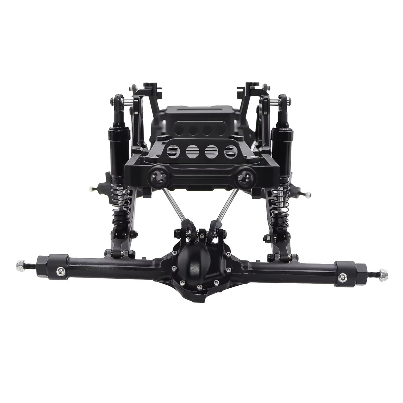 Compatible avec Axial pour SCX10 I II III pour TRX4 pour Capra Twin I-Beam 2WD Conversion De Suspension pour Kit De Châssis 1/10 RC Chenille RC Voiture Accessoire