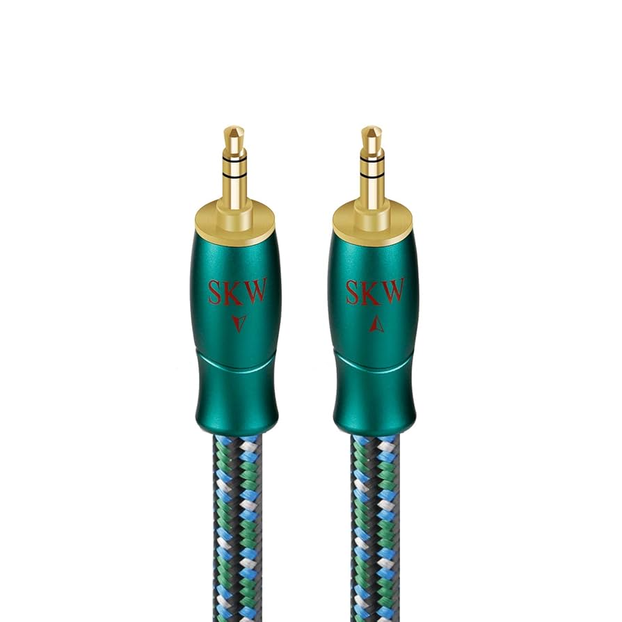 Amazon | SKW AUXオーディオケーブル/車載用/スピーカ/ヘッド