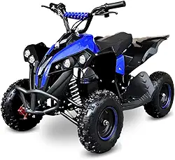 Mini Quadriciclo a Gasolina para crianças - 49cc 0km C/Nota Fiscal - DSR (Azul)