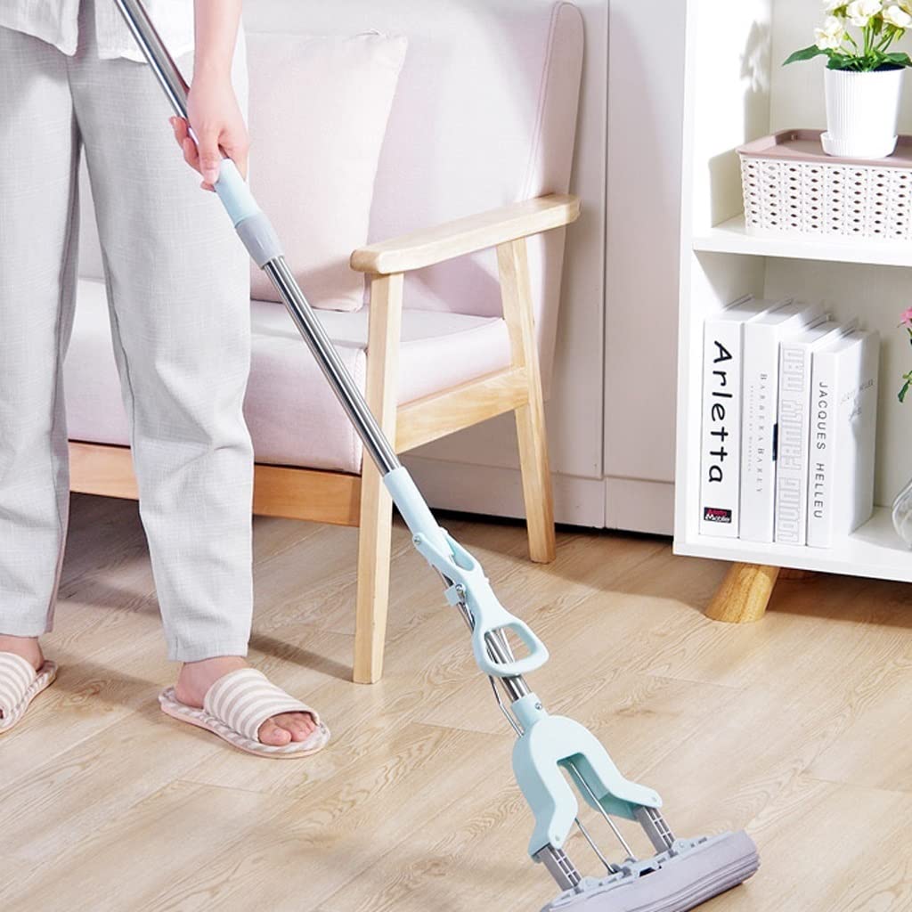 Sponge Mop wiadro- pranie, suchy i przechowywania podłogi czyste- ultra chłonny PVA. Gąbka, wysuwalna uchwyt, Cactial Cactor, Easy Magazyn