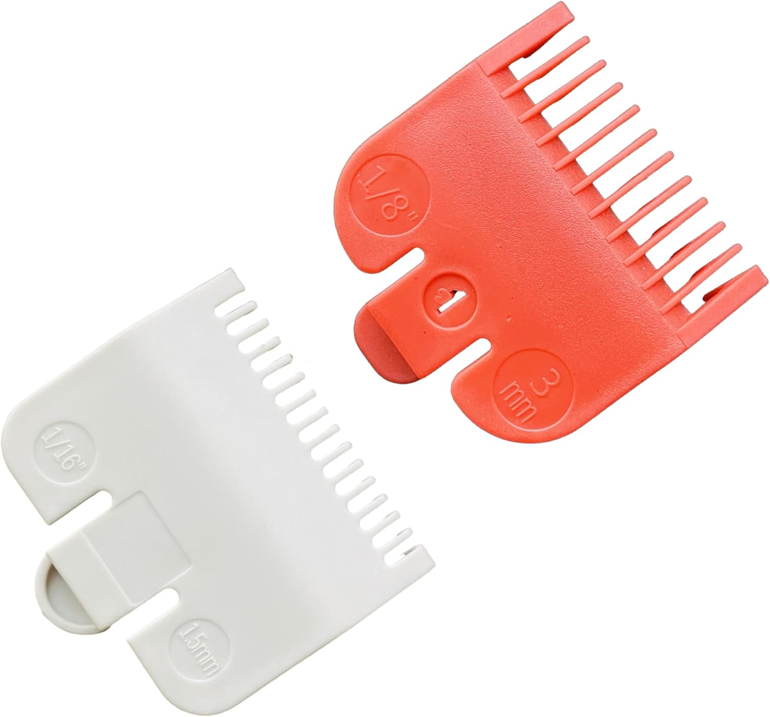 2 Professional Hair Clipper Guards Cutting Guides Perfectly Fit for