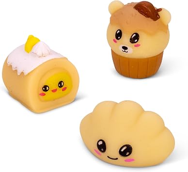 Tobar 38799 SCRUNCHEMS Cake Squishy Buddies, Assorted Designs and Colours