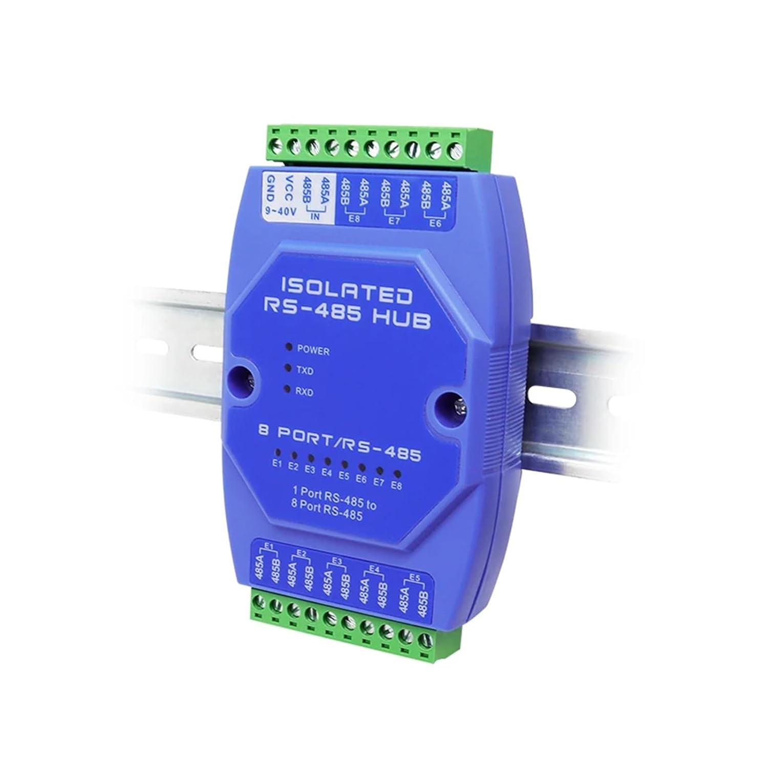 RS485 Eight-Port Isolation RS-485 Anti-Surge Anti-Interference