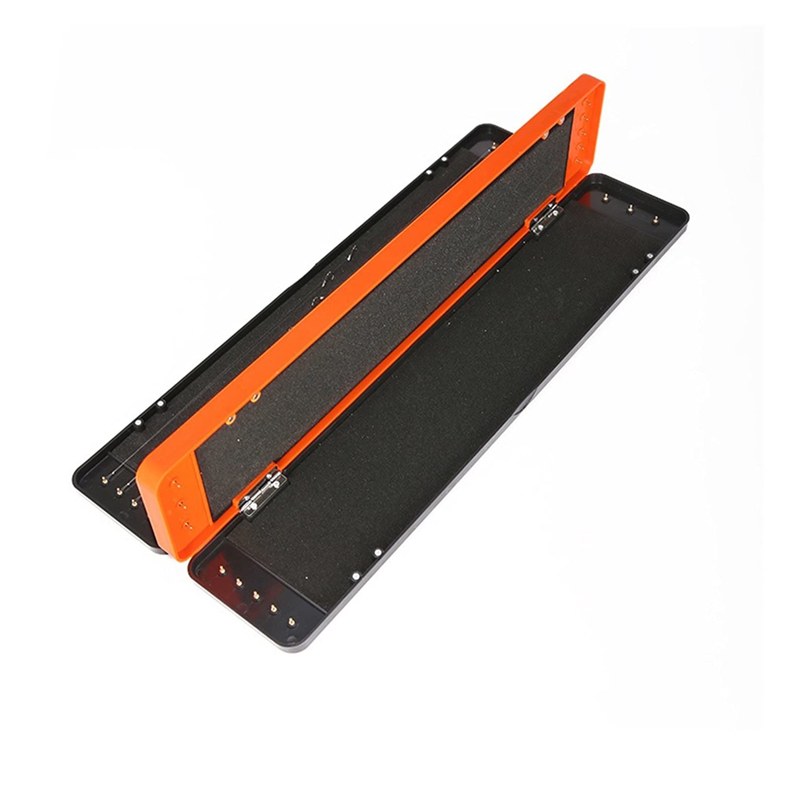 Angelzubehör Angelgerät Kasten Getriebe Aufbewahrungsbox Haken Lustern Köder Zubehör for Angellinien Tragbare Angelwerkzeuge 32/45 cm Kleinteilebox (Color : Double Layer 45cm)