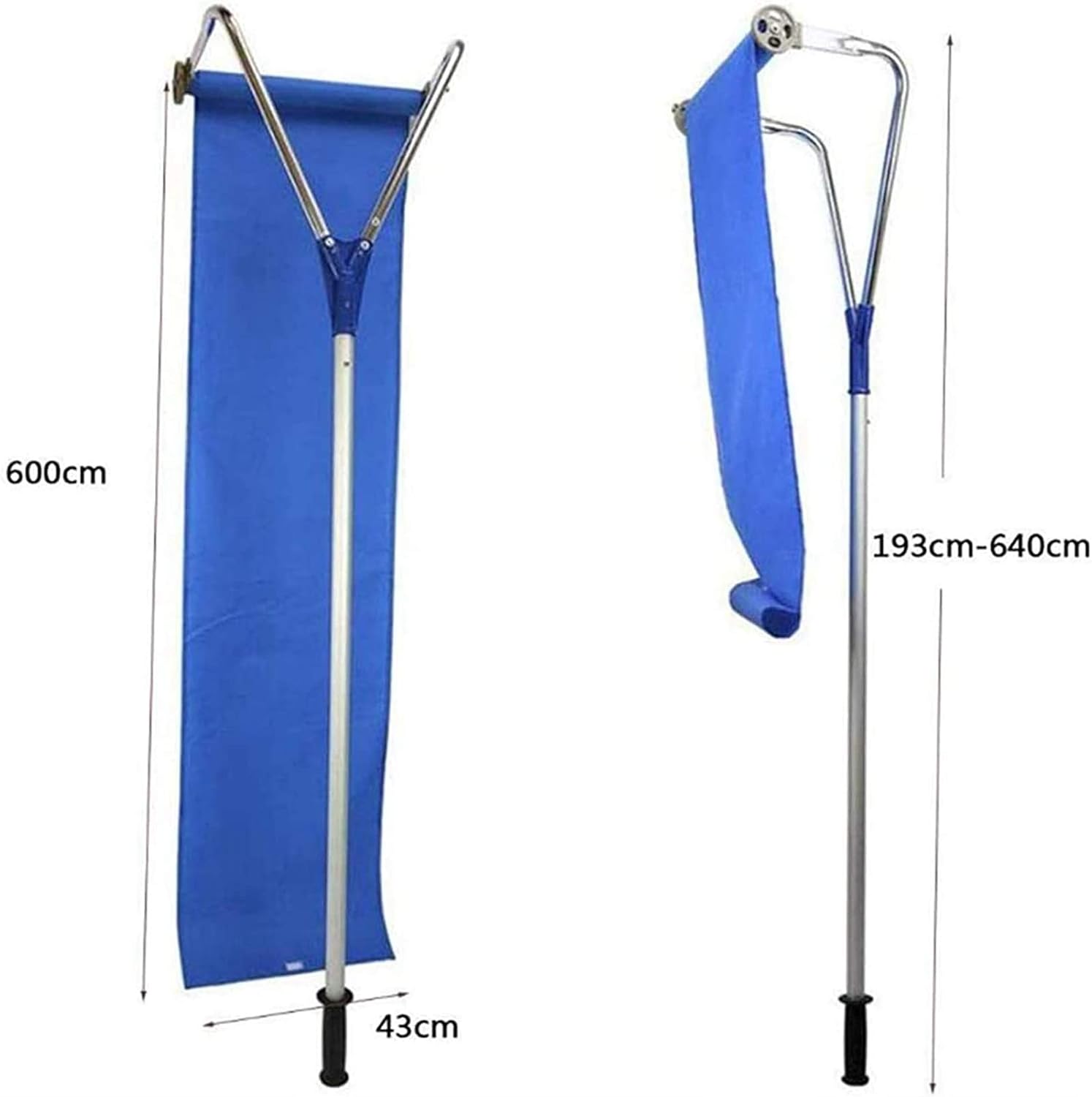 review YXH Snow Rake for House Roof,Professional 20Ft Roof Snow Rake Removal Tool with Adjustable Handle (20 feet Telescopic Pole)