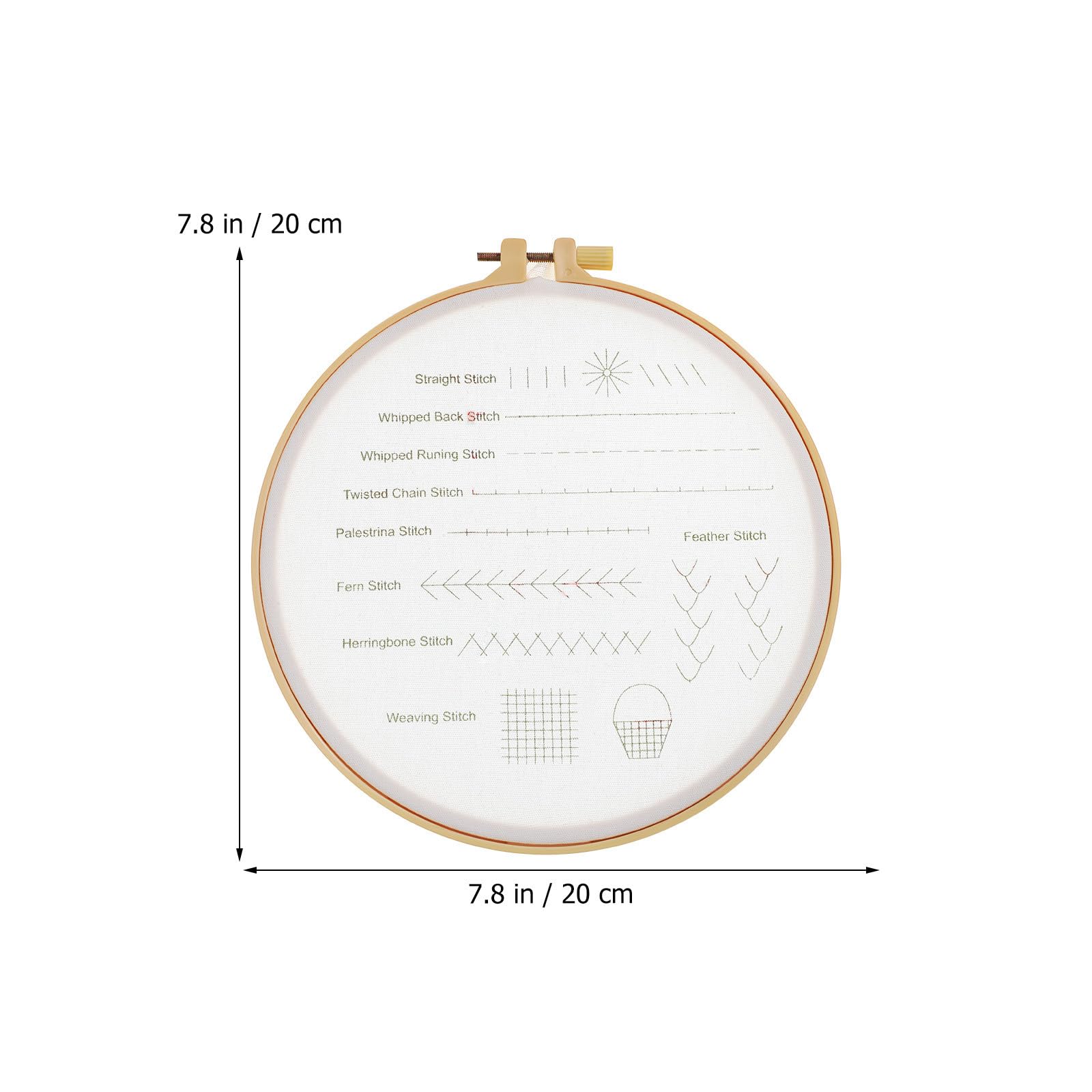 KONTONTY Kit De Material De Bordado Para Principiantes Kit De Bordado Mano Para Manualidades Para Adultos Incluye Accesorios De