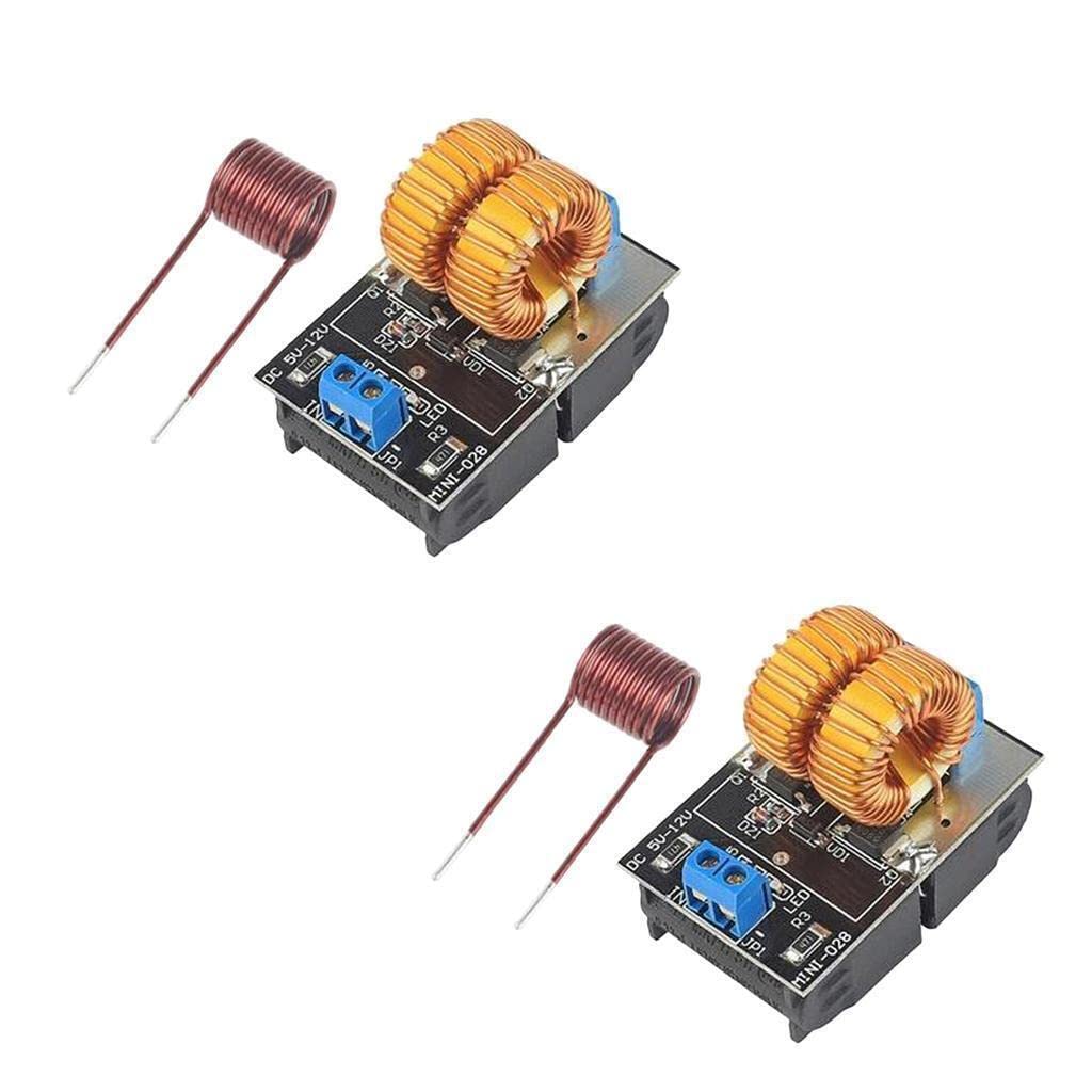 ZVS Driver Module, 5V12V ZVS Induction Heater Power Supply Board+ Coil