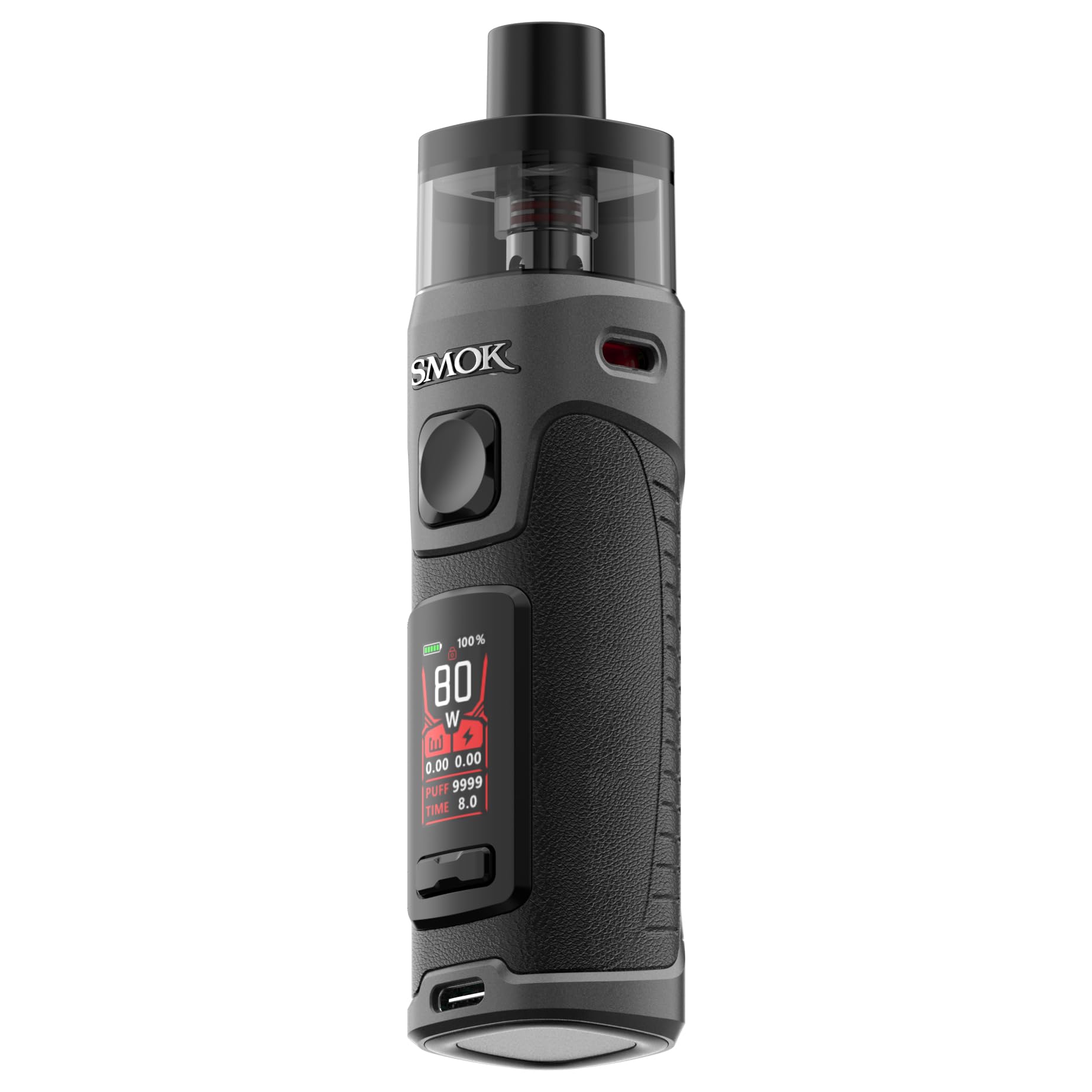 SMOK RPM 5 Kit Pod Sigaretta Elettronica 80W 2000mAh 6,5 ml Pelle nera