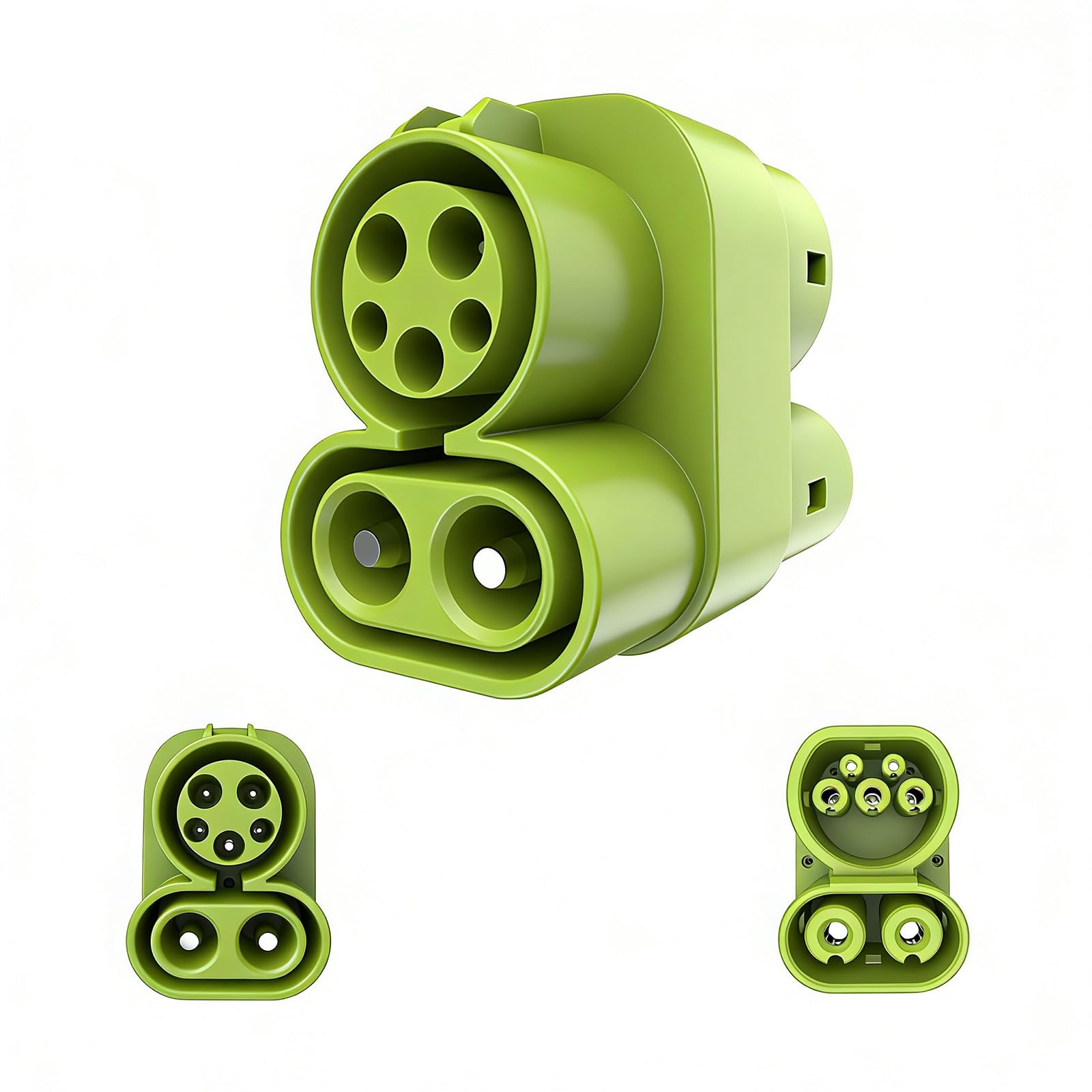 CCS1 to CCS2 Adapter EV Charger Adpater DC 1000V 250A and AC 32A EV Charger Connector Type 1 to Type 2 Adapter SAE j1772 to IEC62196