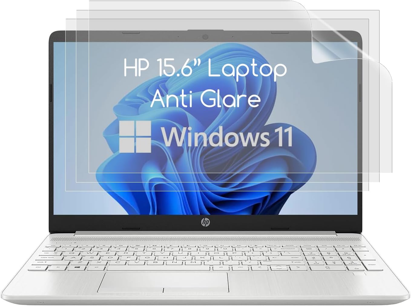 3 Pack HP 15.6 inch Anti Glare Screen Protector for HP Laptop 15.6" HP Pavilion 15.6