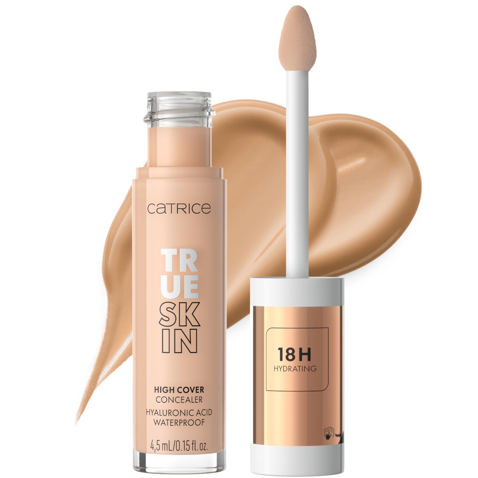 Catrice True Skin High Cover Concealer, anti-spot, moisturizing/hydrating, longlasting, natural, matte (4.5ml)