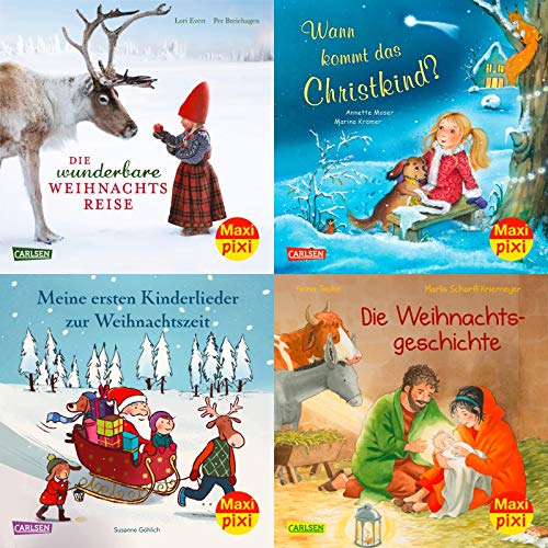 Maxi-Pixi-4er-Set 81: Schneeflöckchen, Weißröckchen (4x1 Exemplar) (81) Maxi-Pixi-4er-Set 81: Schneeflöckchen, Weißröckchen (4x1 Exemplar) (81)