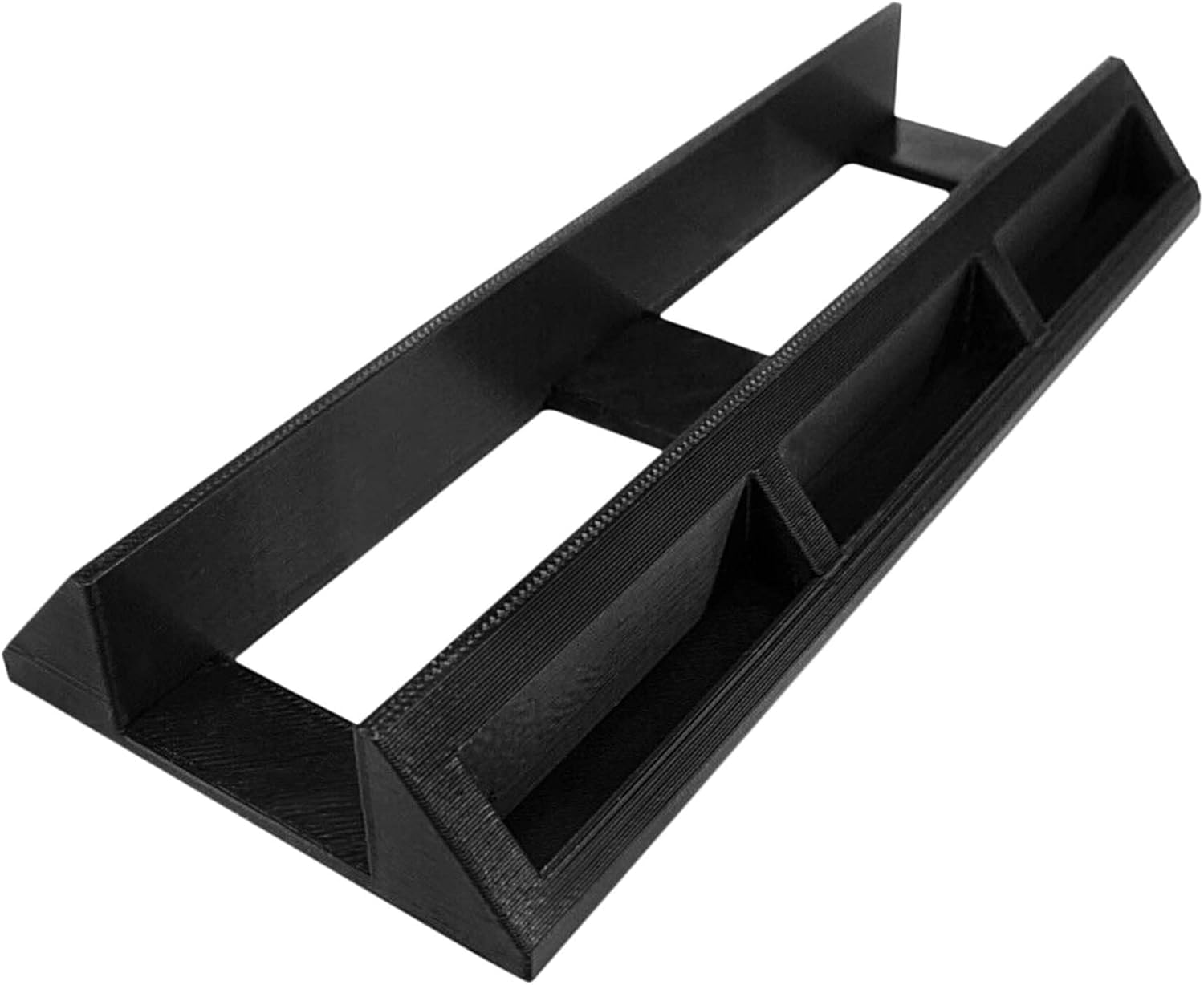 Vertical Stand Dock with Memory Card Holder Compatible with Sony Playstation PS2 Slim Console - Space Saving Convenient
