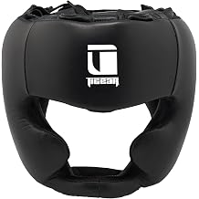 Tigear Core Boxing Headgear, Cheek and Chin Guard for Training and Sparring - Head Guard for Kickboxing, Muay Thai, MMA for Kids and Adults Unisex