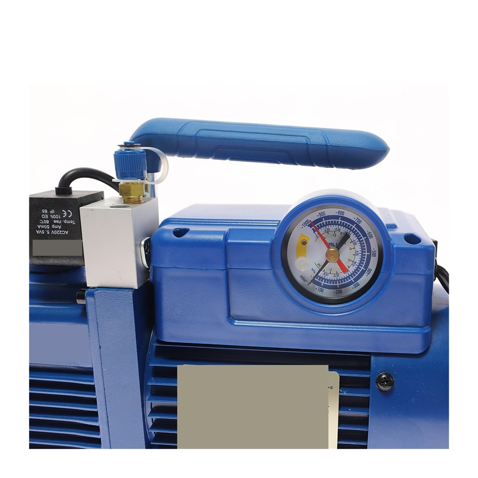 Pompa a vuoto, V-i240SV Refrigerante Pompa A Vuoto Con Manometro for Condizionatore D'aria R410A R407c R134a R12 R22 4CFM