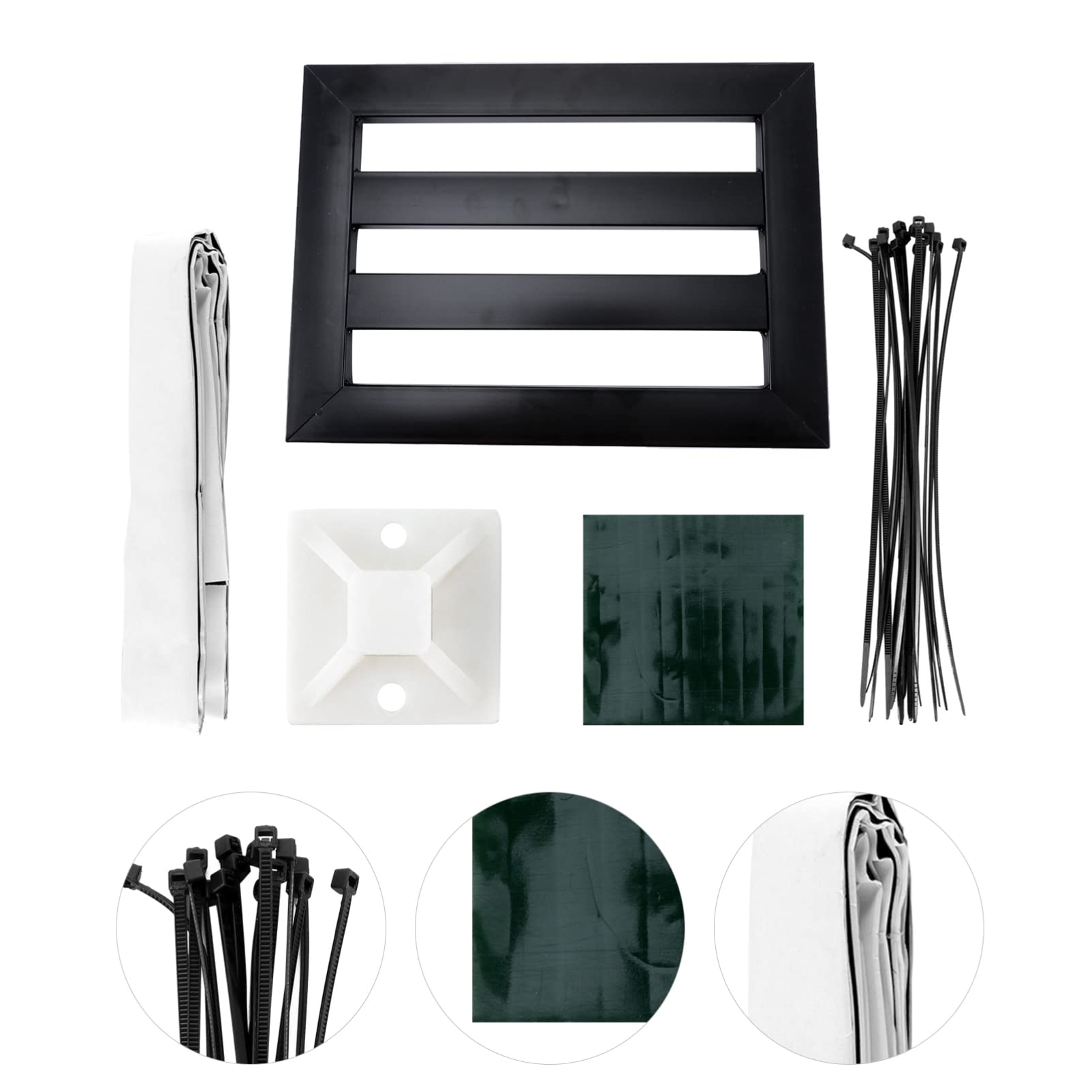 ERINGOGO 1Set Guitar Effect Holder for Electric Guitar with Hook Loop Tie Durable Material Rows for Multiple Effects Guitar Supplies for Musicians