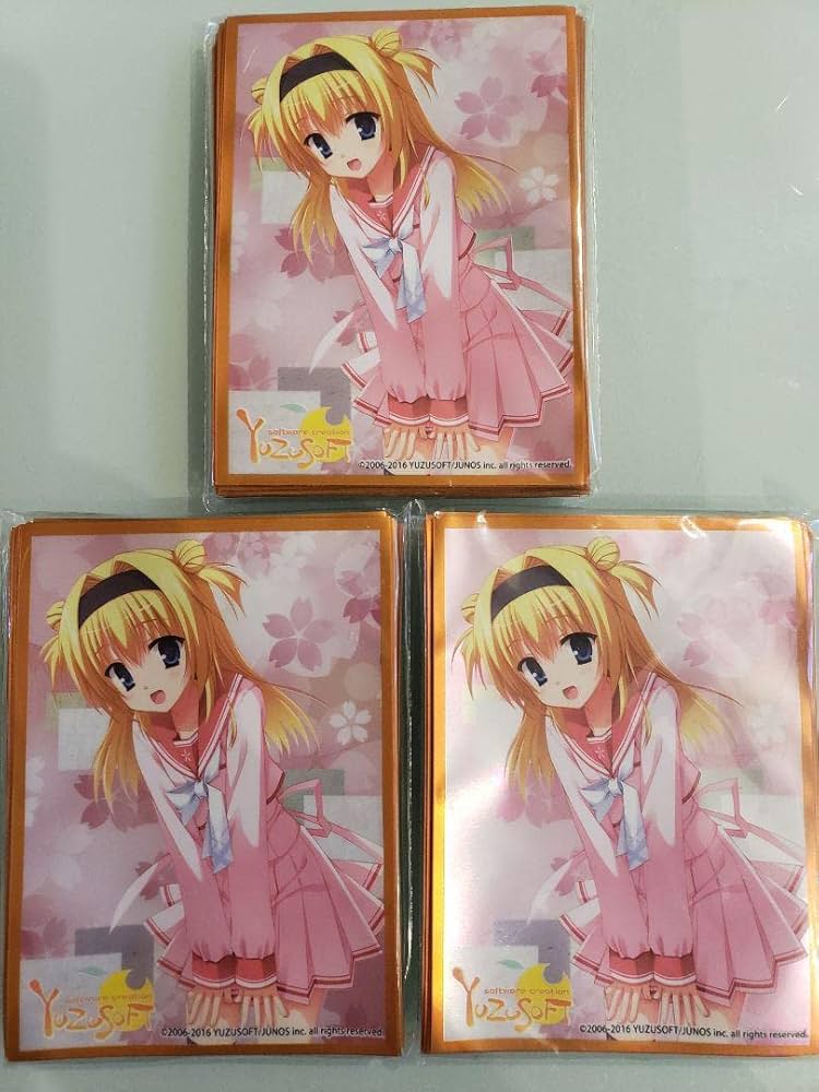 Amazon.co.jp: 限定スリーブ 60枚 千歳佐奈 Lycee ゆずソフト