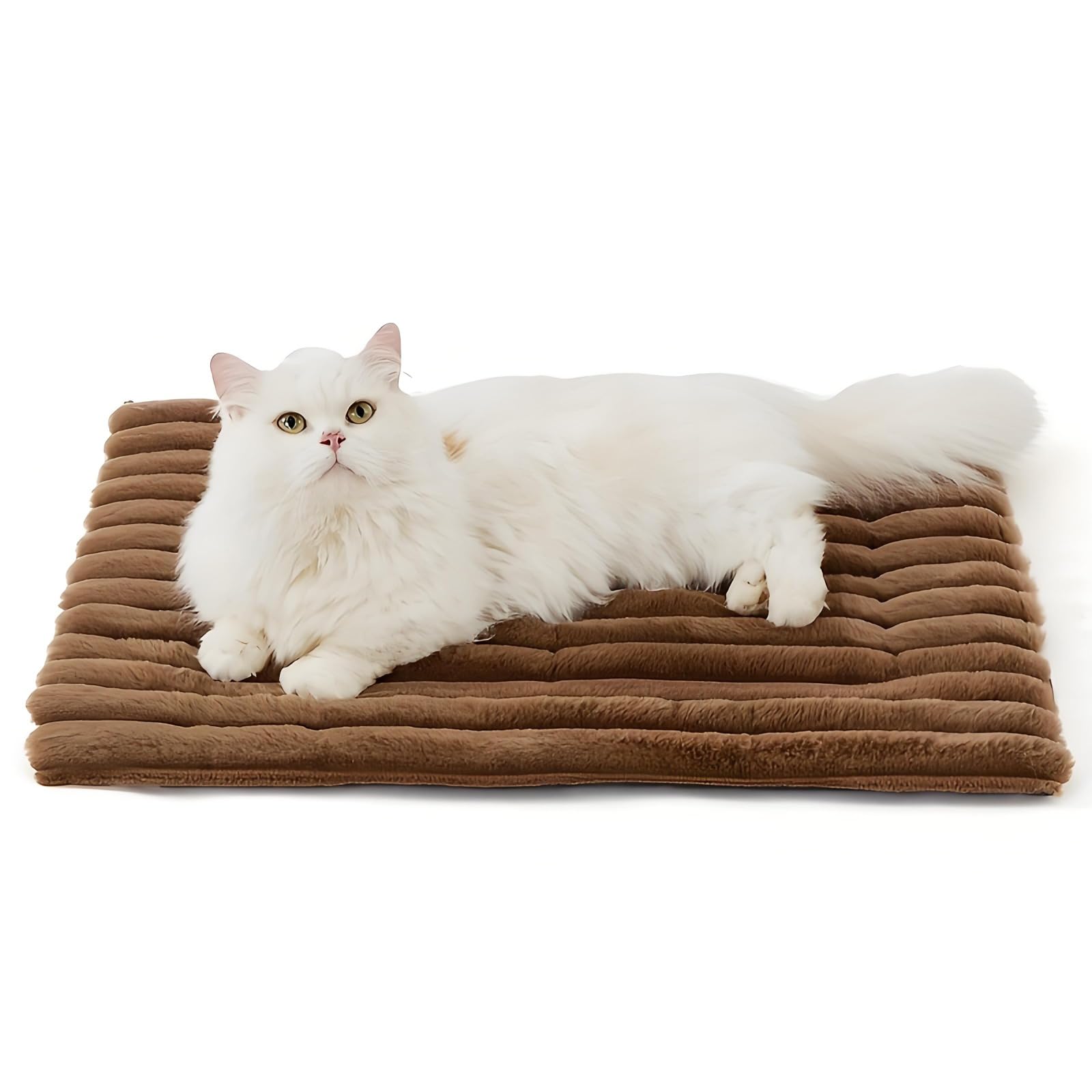 Generisch Selbstheizende Katzenmatte waschbare Katzenmatte und Hundedecke mit Rutschfester Unterseite für Katzen - und Hundebett
