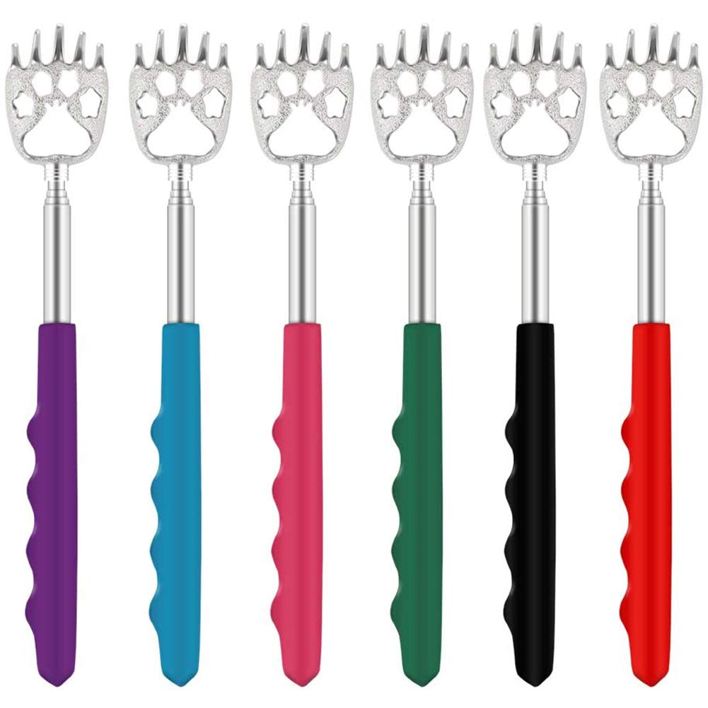 Buy Camisin 6 Pack Telescoping Back Scratcher Bear Claw Back