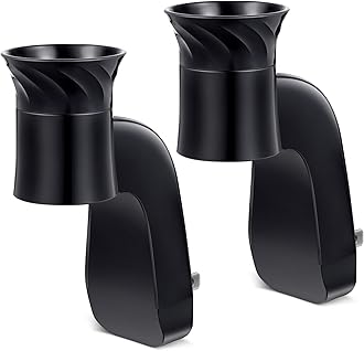 2 Pack Wall Fragrance Plug in Compatible with Bath and Body Works WallFlower Fragrances, ETL Certified, Rotatable, Precise Scent Control Fragrance Diffuser Plug for Home, Office (Black)