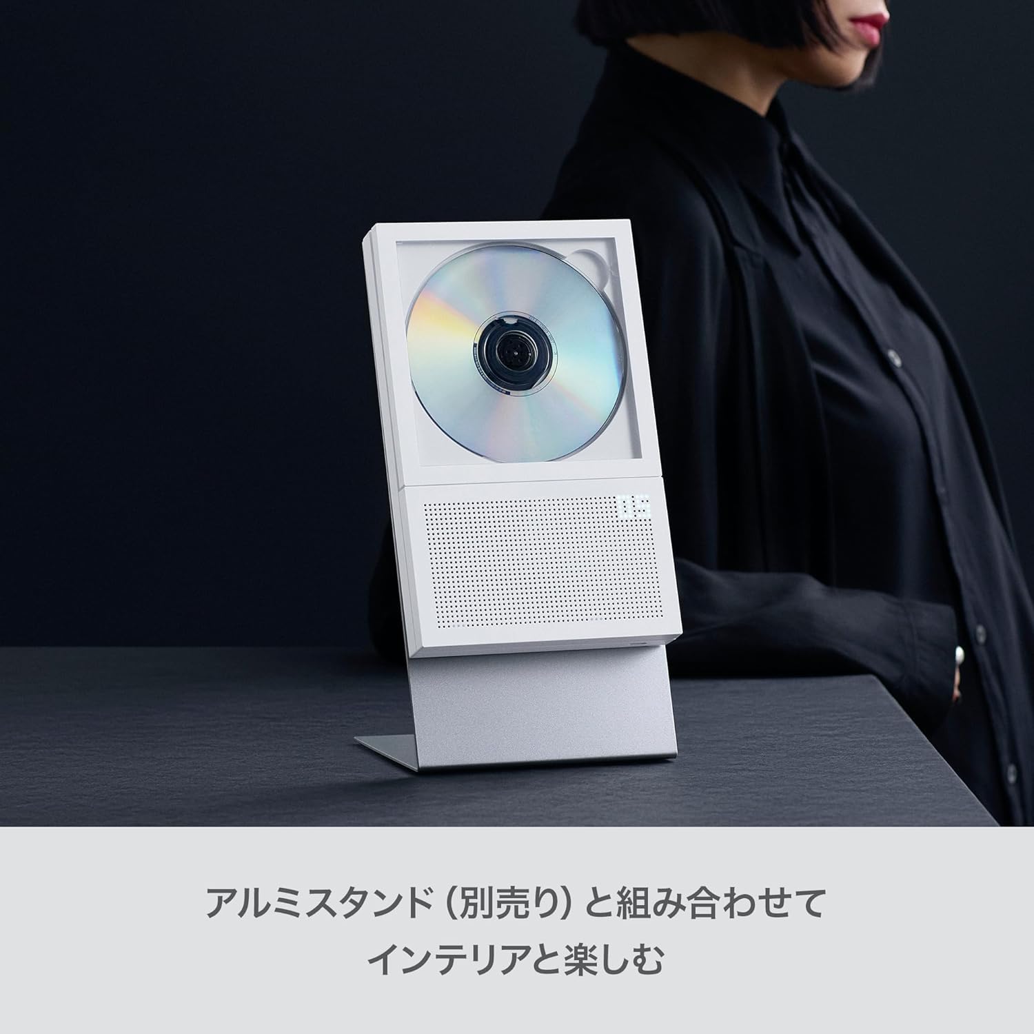 km5 Instant Disk Audio CP2 ワイヤレスCDプレーヤー Amazon.co.jp: [ km5 ] CDプレーヤー ポータブル 壁掛け Bluetooth