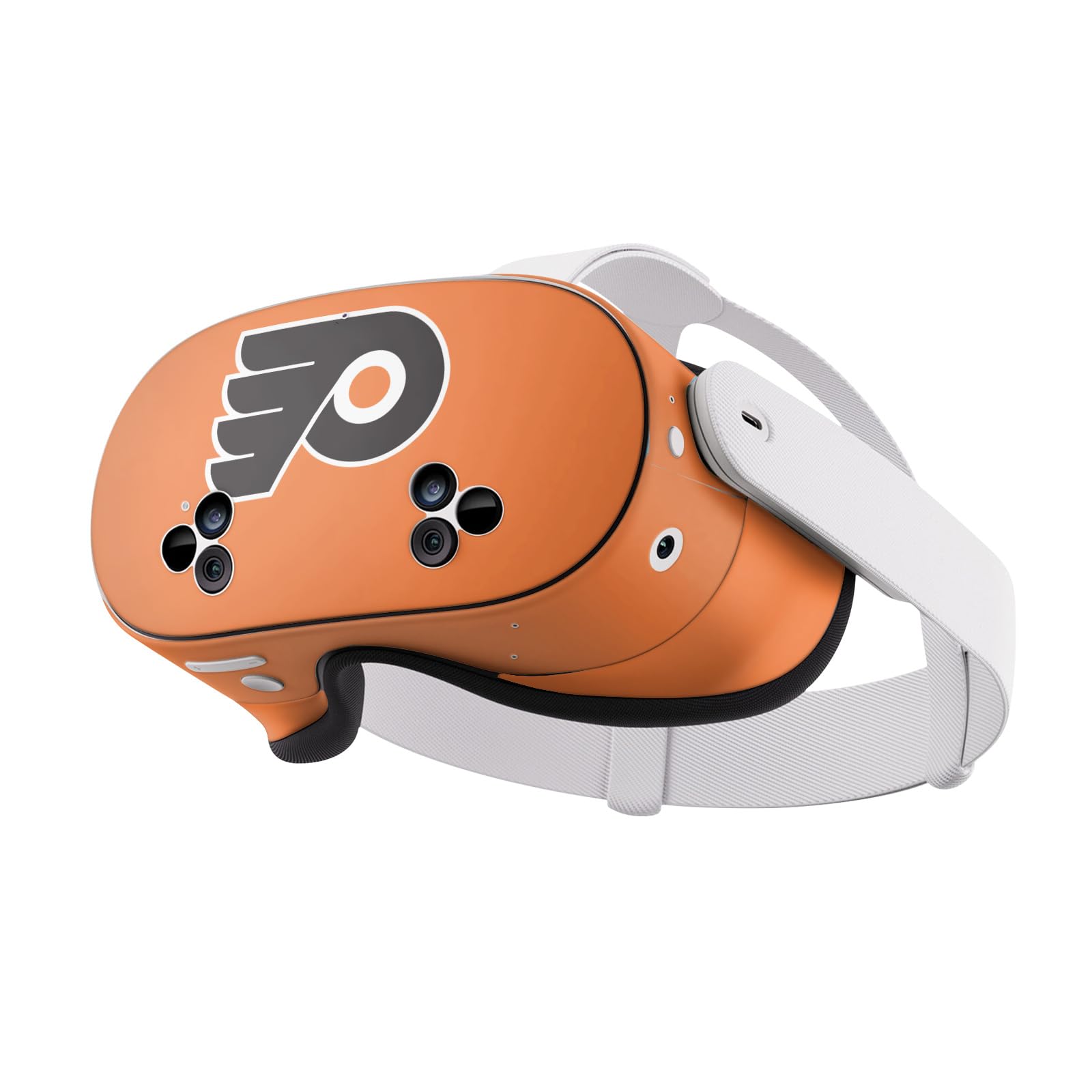 Head Case Designs Officially Licensed NHL Plain Philadelphia Flyers Vinyl Sticker Skin Decal Cover Compatible with Meta Quest 3S