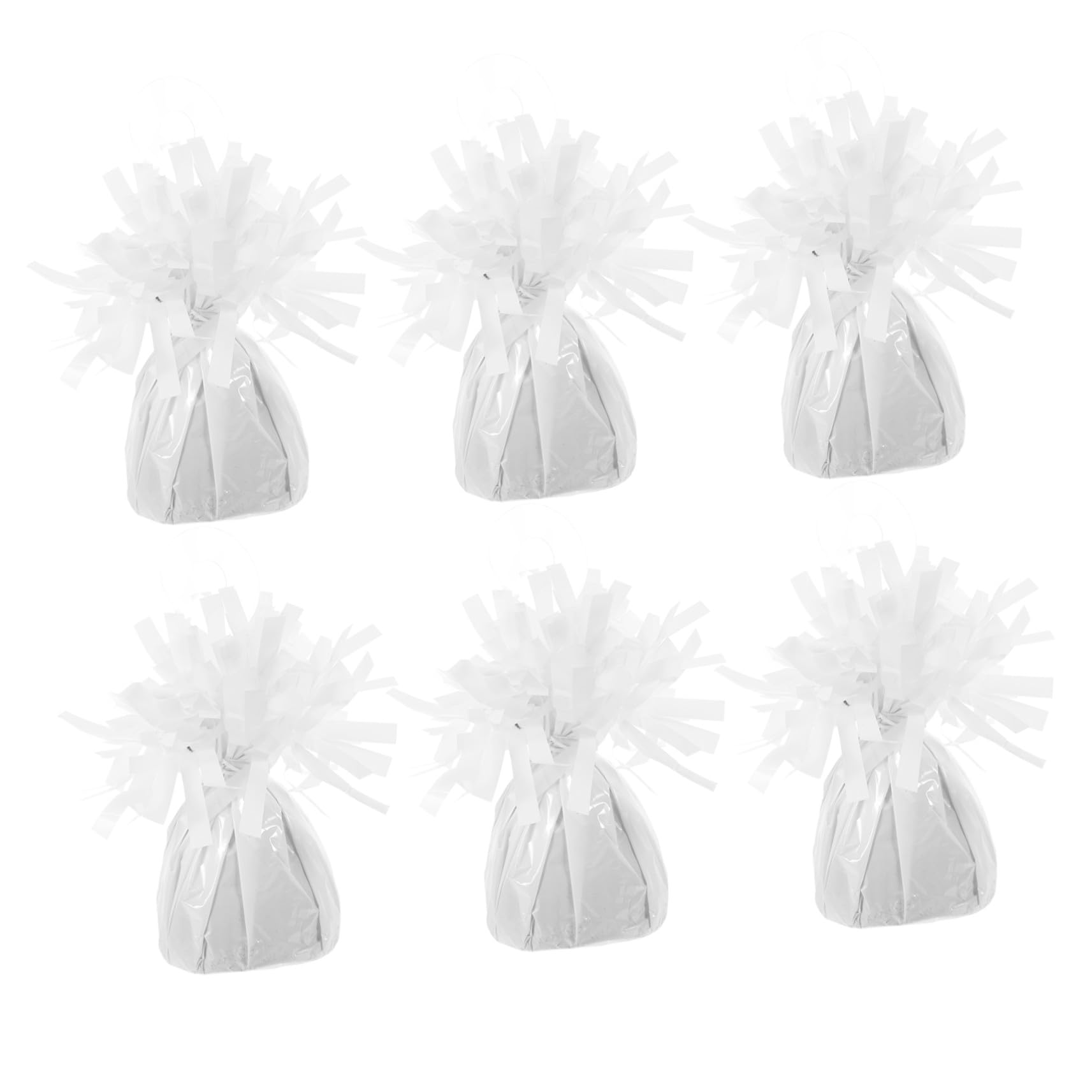 Pesi per Palloncini 6 Pezzi Pvc Cemento per Palloncini a Elio e Lattice