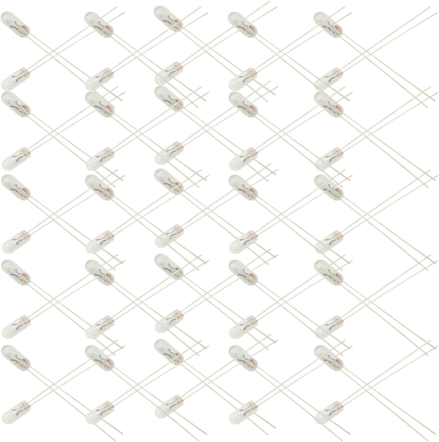 20 Pcs for Miniature lamp 3mm 12V Indicator Bulb Incandescent Filament,3mm Halogen Bulb