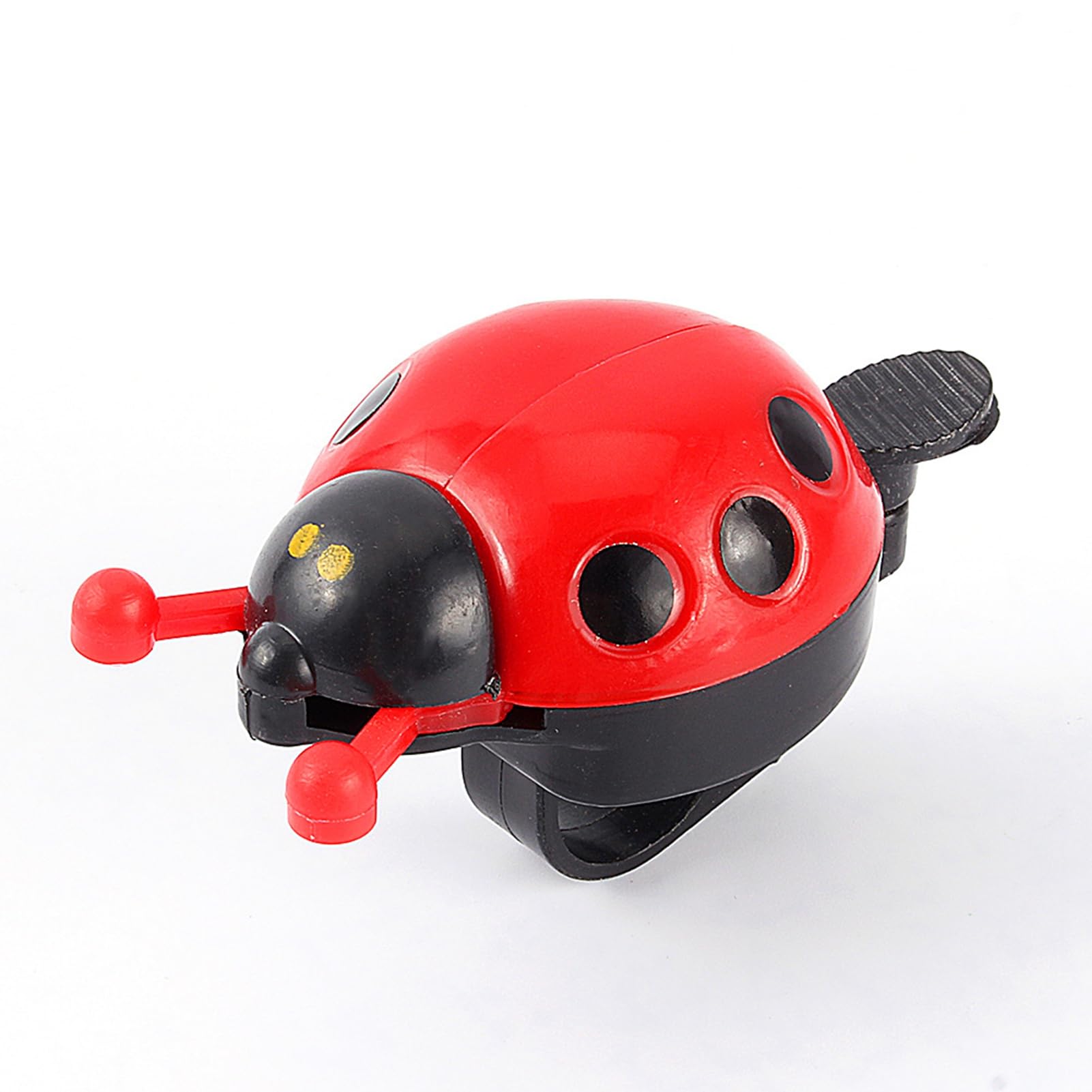 Sonnette Vélo Enfant Train Rouge – Aluminium, 90 DB, 22mm, Facile à Monter