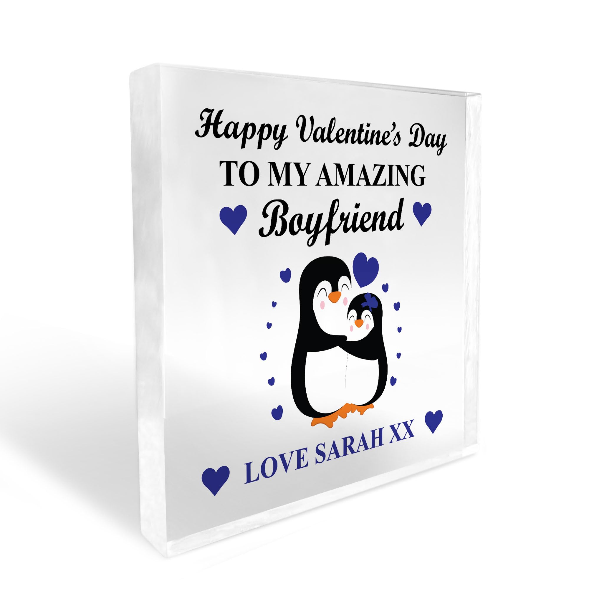 Red Ocean Valentines Day Gift For Boyfriend Personalised Amazing Boyfriend Gift For Valentines Gift For Him From Girlfriend Keepsake