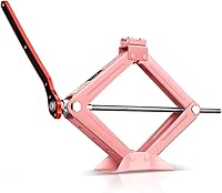 Vista 18 de Auto Dynasty Gato de tijera para automóvil, 2 toneladas (4409 libras), rango de elevación de 17.4 pulgadas (máx.) a 3.85 pulgadas (min), kit