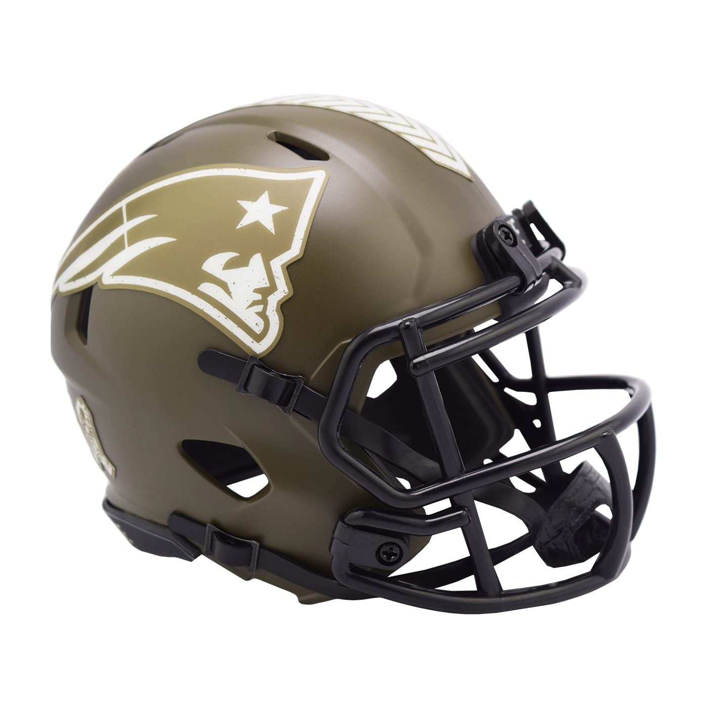 Riddell Salute to Service Speed Mini Unisex Adult, Olive Green, Medium