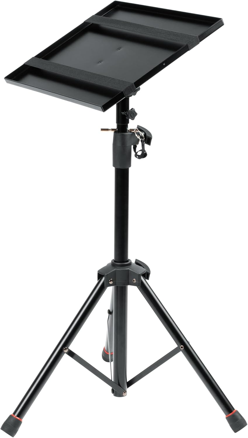 Gator Frameworks Laptop & Projector Tripod Stand with Height & Tilt Adjustment (GFWLAPTOP1500)