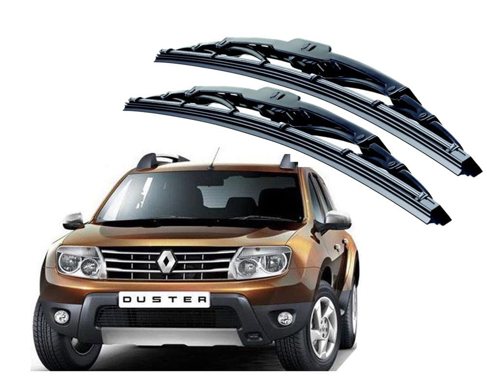 metal framed boned Windshield Wiper Blades, Set of 2 24"/14" for City i (2014–2017) | All-Weather Silicone Rubber | Streak-Free, Easy Clip-On Install