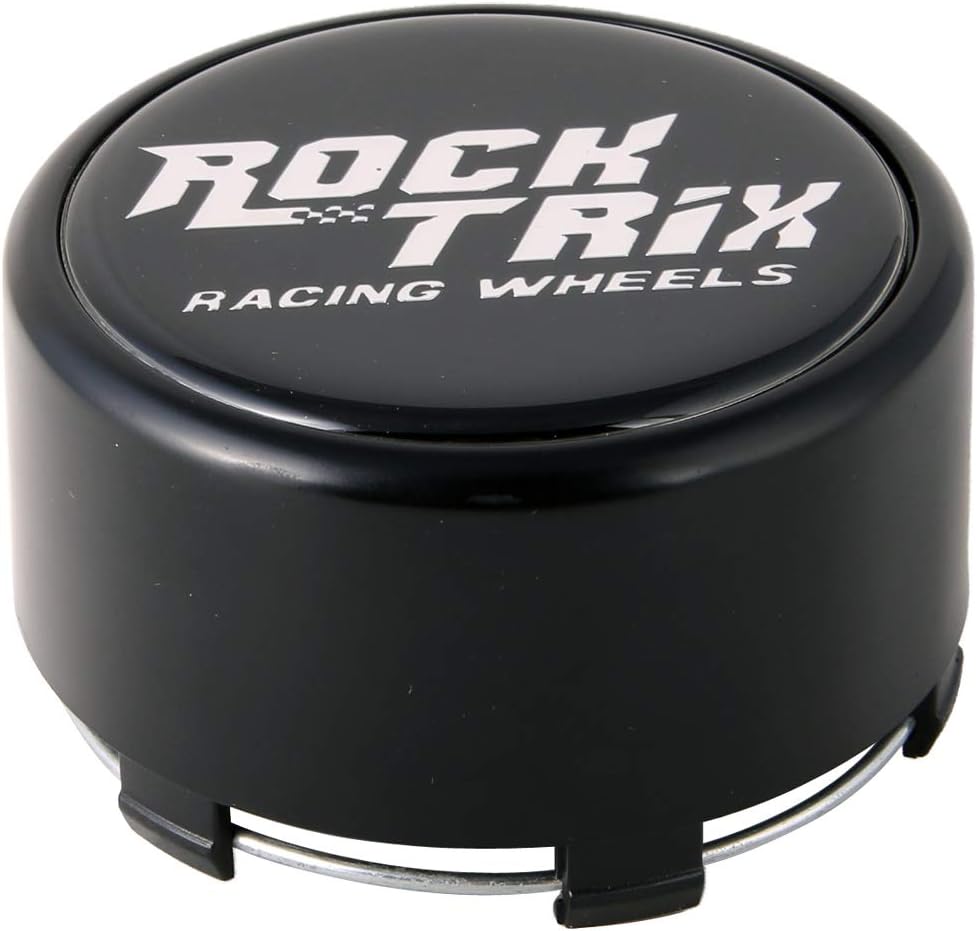 RockTrix Center Cap for RT101 RT102 RT103 RT104 RT105 RT106 RT107 RT108 RT109 RT110 RT111 RT112 RT113 RT114 RT115 RT116 RT117 RT118 Wheel - Only Fits RockTrix Wheels - Black - Pack of 1
