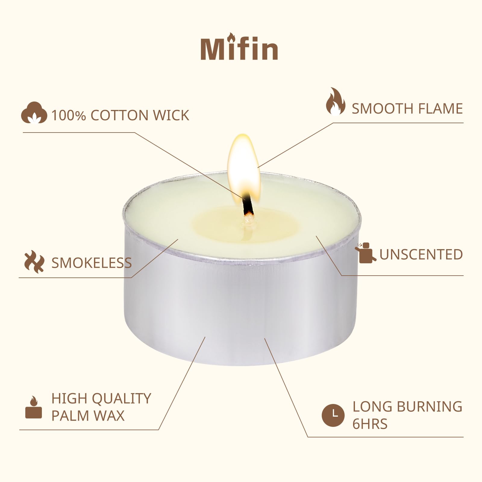 Candele Matrimonio 800 Candele Votive Profumate - 4 Ore Di Combustione | Paraffina Bianca Antigoccia Lotto Candele Sfuse - Foto 9