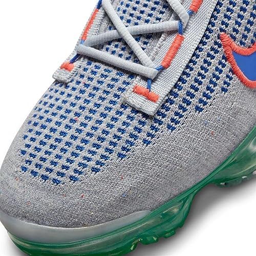 Nike Men's Air Vapormax 2021 Flyknit Shoes, Wolf Grey/Medium Blue, 10.5 | Image 3