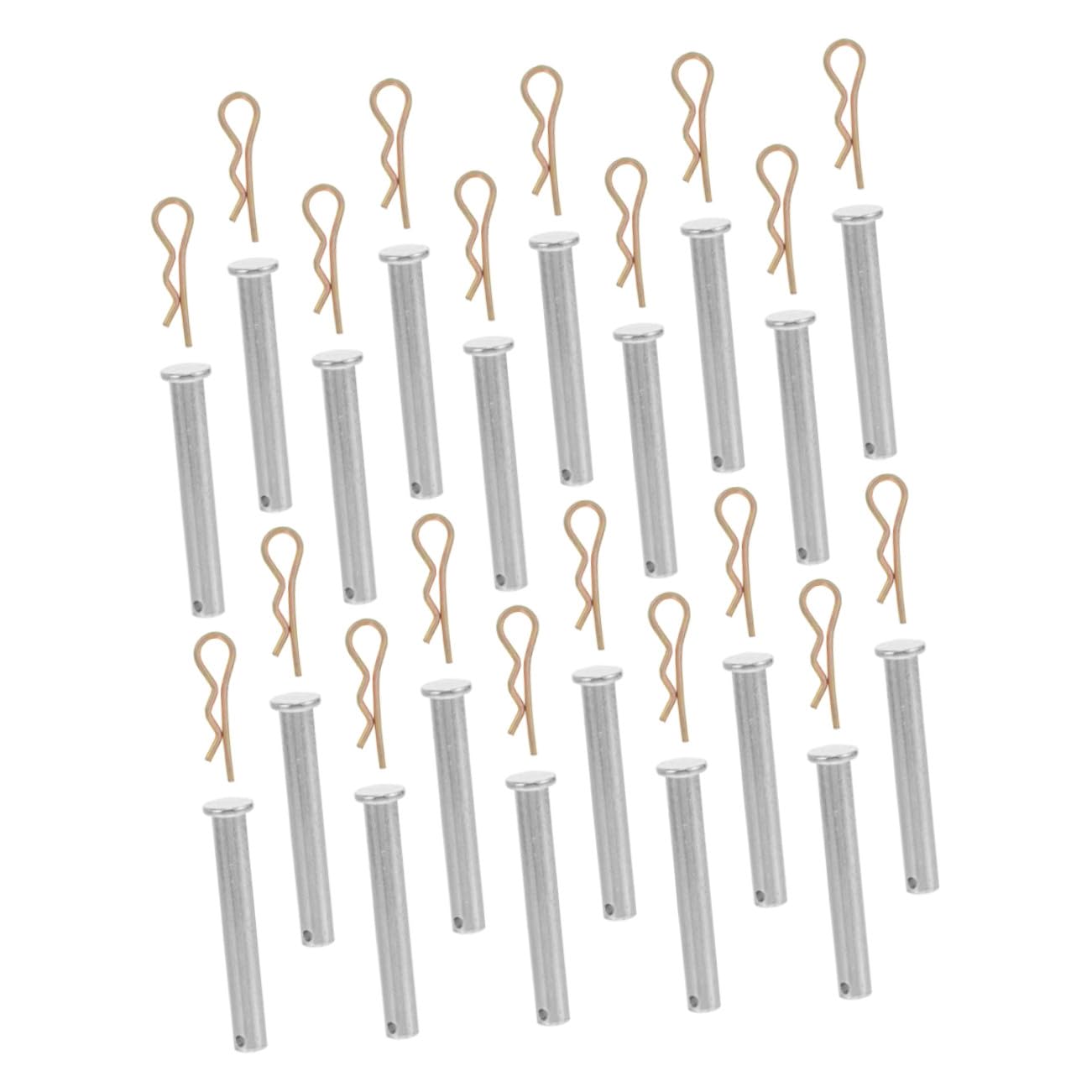 Goupille de fixation échafaudage 10x70mm avec trou pour montage sécurisé de chantier