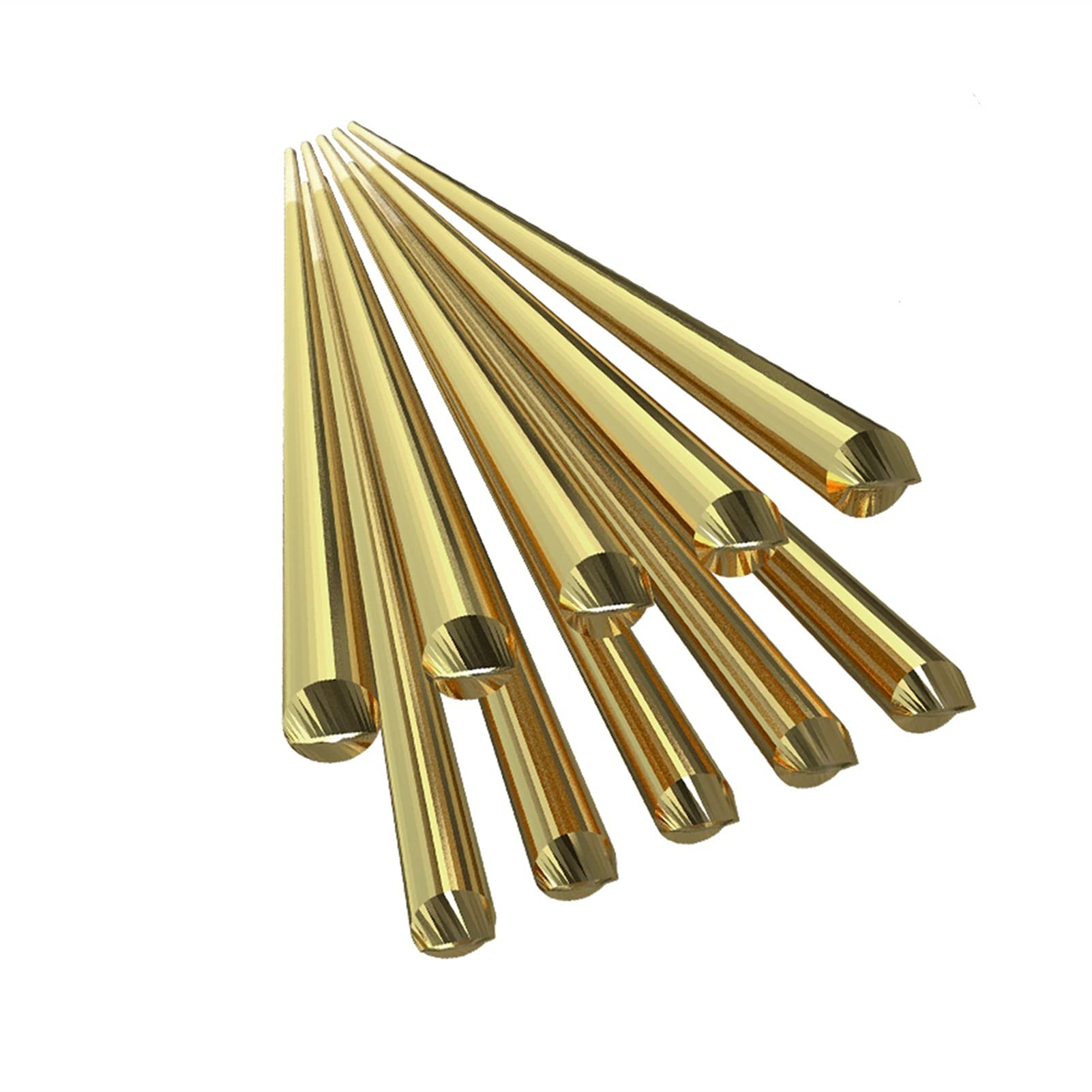 Varillas de soldadura de plástico, Electrodo de alambre de soldadura de latón de 1,6 mm x 333 mm, varilla de soldadura sin fundente, paquete de 10/20/50 piezas(20PCS)