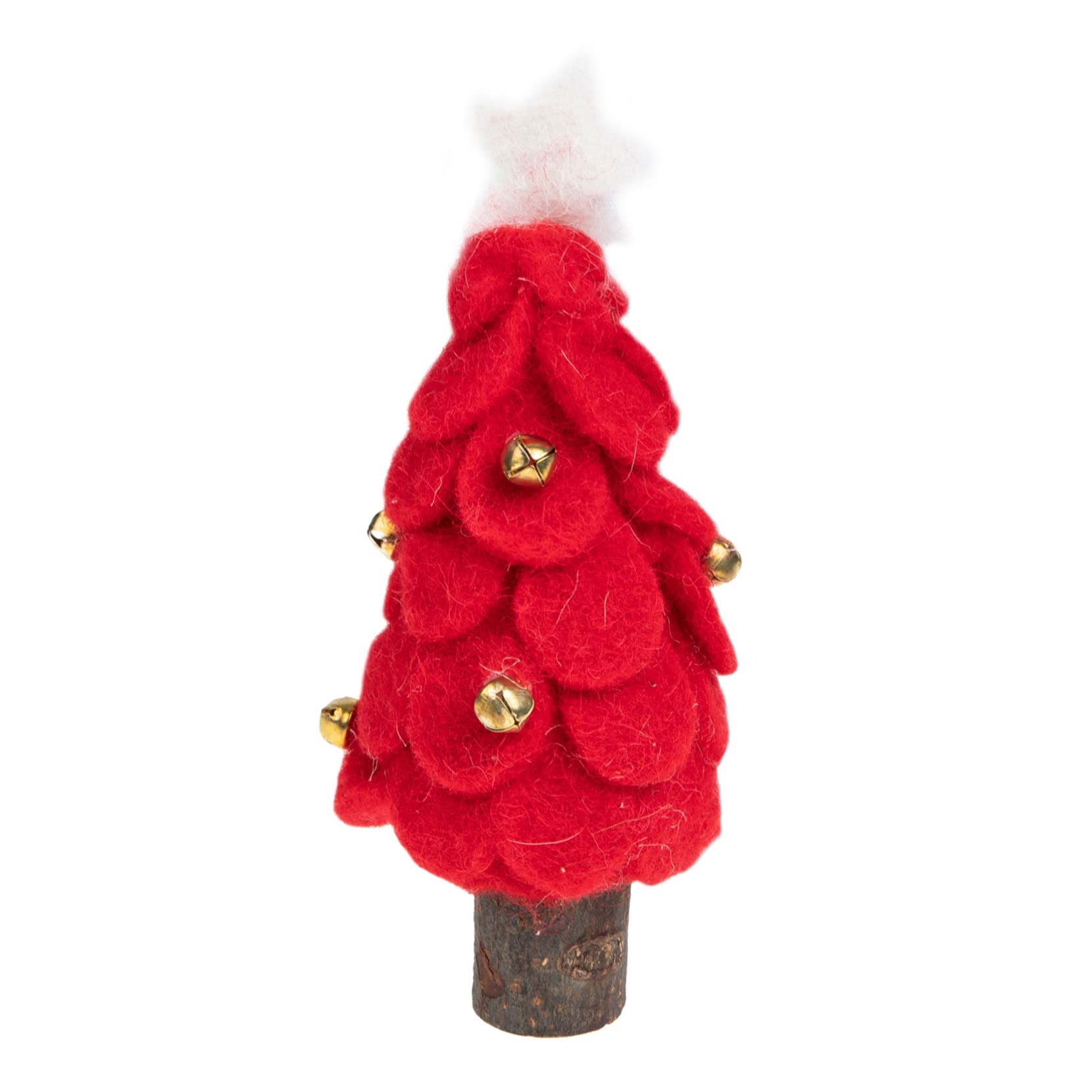 RLKHXBS dekoracje świąteczne dekoracje domu dla domu wystrój stołu wystrój domu mały filcowy ół filcowy świąteczna dekoracja blatu Xmas Tree Model pulpit Dzień Pamięci