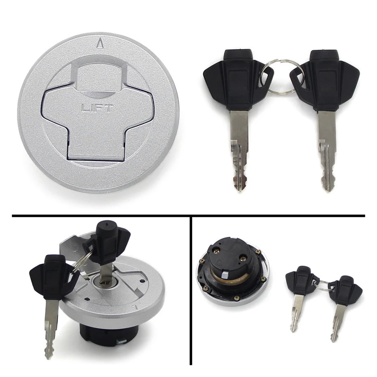 Motocicleta Tapa Combustible Tapón Depósito Gasolina para Suzuki Boulevard M109R