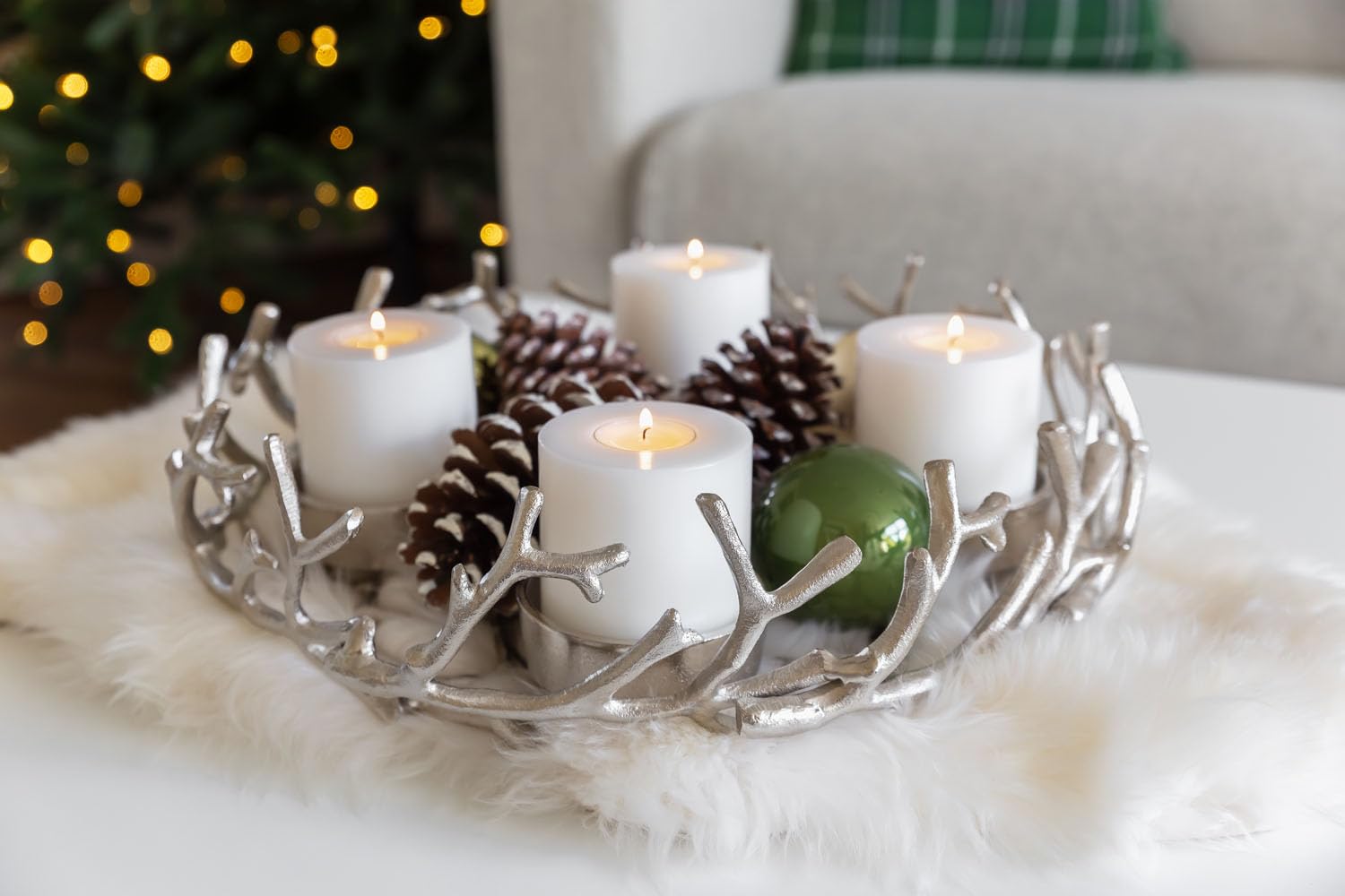 Brandsseller set van 4 Stompkaarsen 7x10 cm – door en door gekleurd paraffine – rustieke kaarsen met lange brandduur – decoratieve tafeldecoratie voor kerst, bruiloft & feest – Zwart