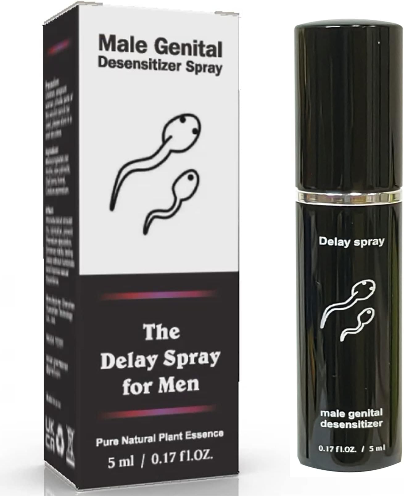 Spray Delayed Erection aid Spray - for-Men Male Genital Desensitizing Male Delay Spray Enhanced Edition
