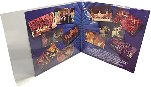 Miniatura 5 de Gatefold - Fundas exteriores para discos de vinilo, fundas protectoras de doble cara para álbumes de discos de vinilo de plástico transparente de 3