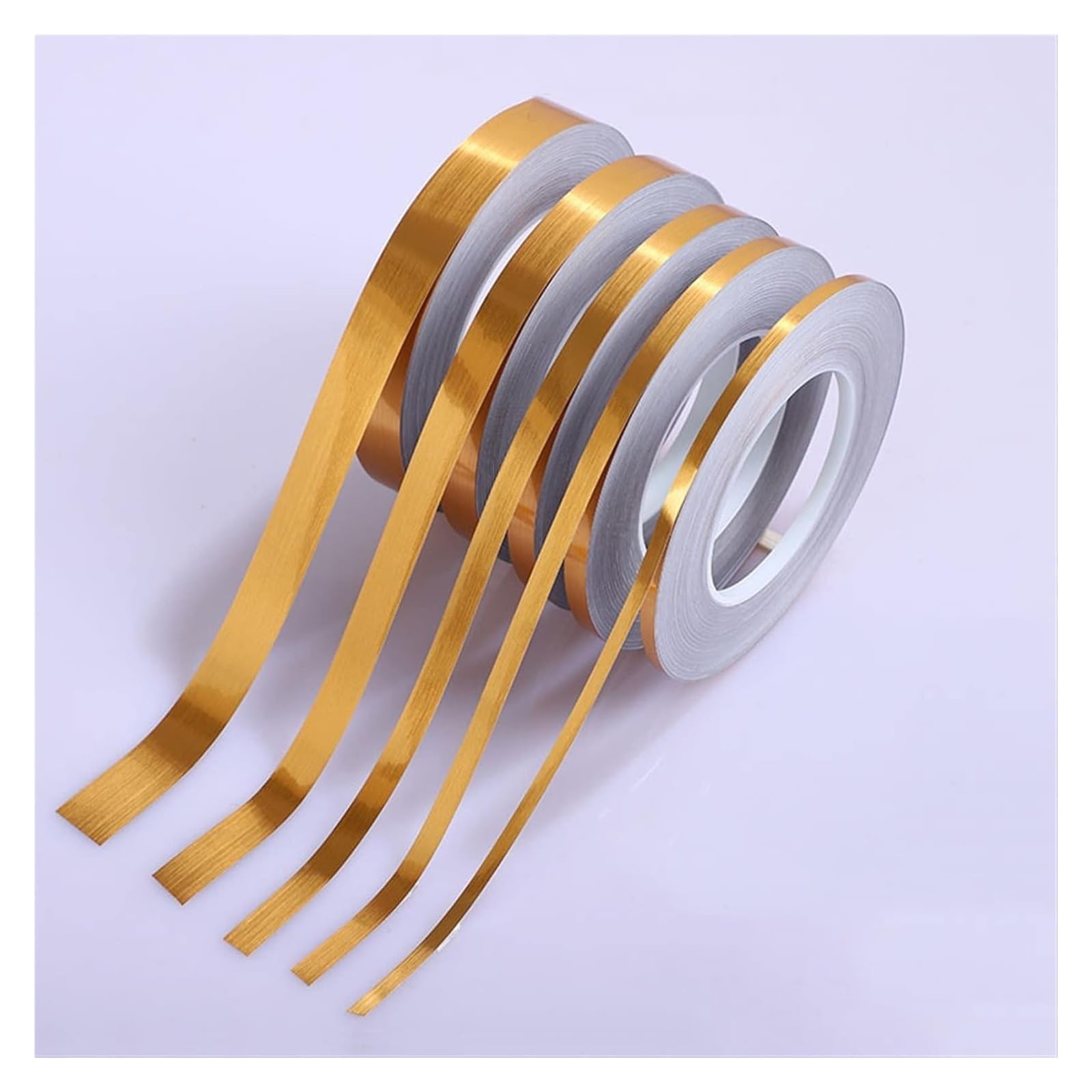 KFGISD, 164ft Molding Peel Off - Wall Border Self Adhesive Ceiling Border Door Frame Waist Line Interior Decoration,Wallpaper Borders(Gold Brushed,W: 2cm)