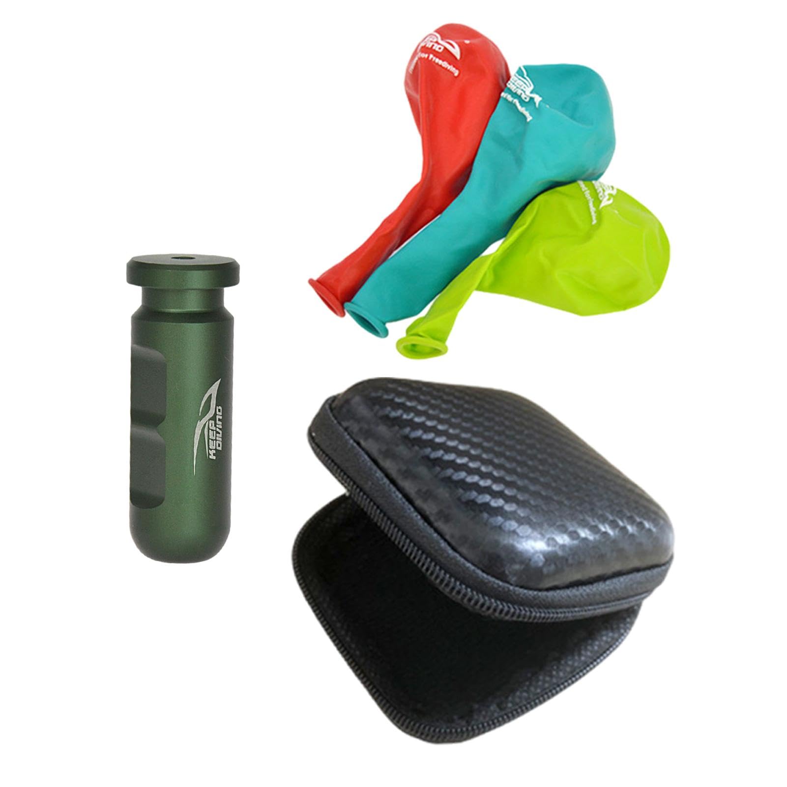 Frenzel Equalization - Simulador de equilibrio de oídos, entrenador de buceo reutilizable, equilibrio de oídos, entrenador de respiración submarino para buceo libre, natación