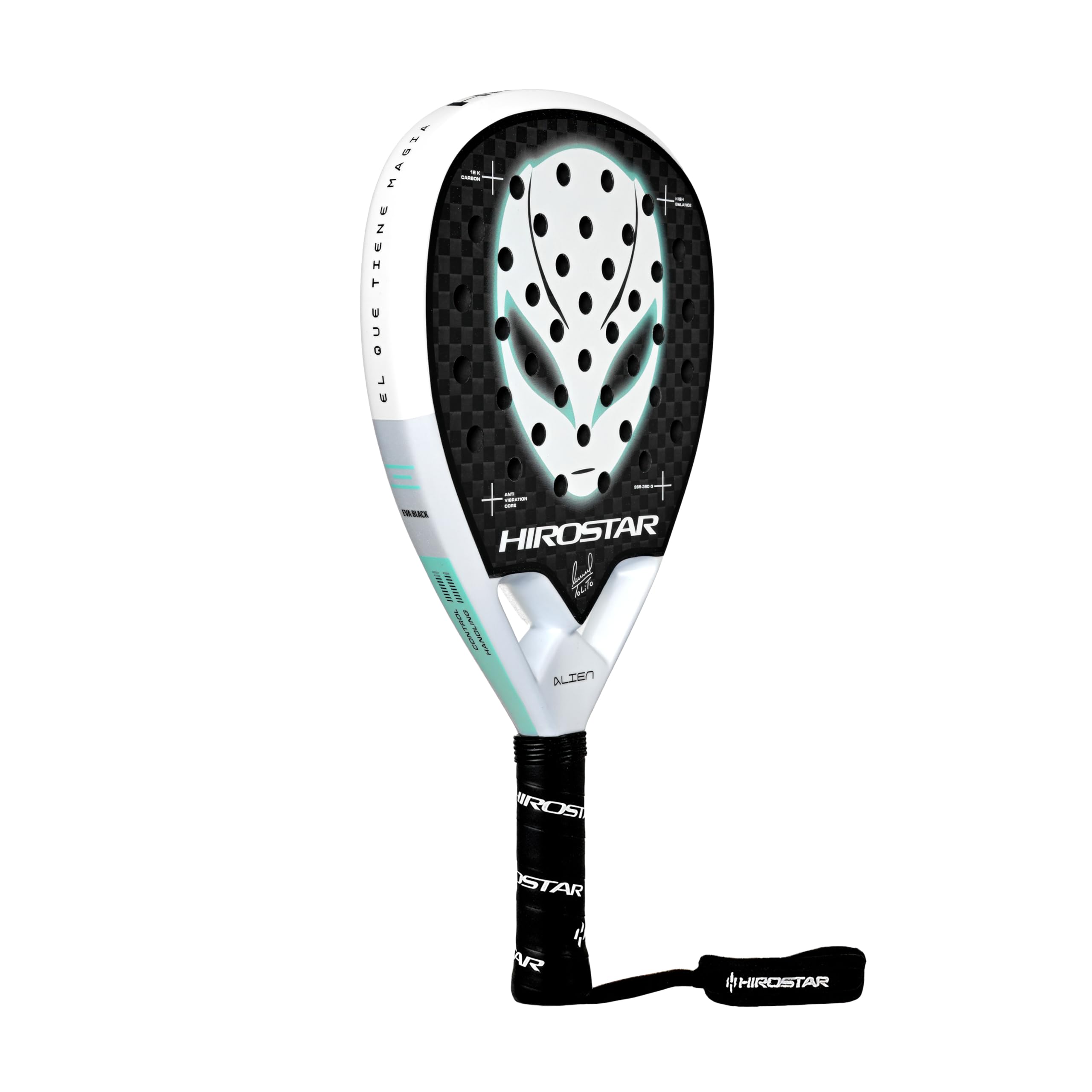 Racchetta Padel Alien 2025 | Racchetta da Padel Con Forma a Diamante, 100% Carbonio 12K, Bilanciamento Medio/Alto, Peso 365g - 380g