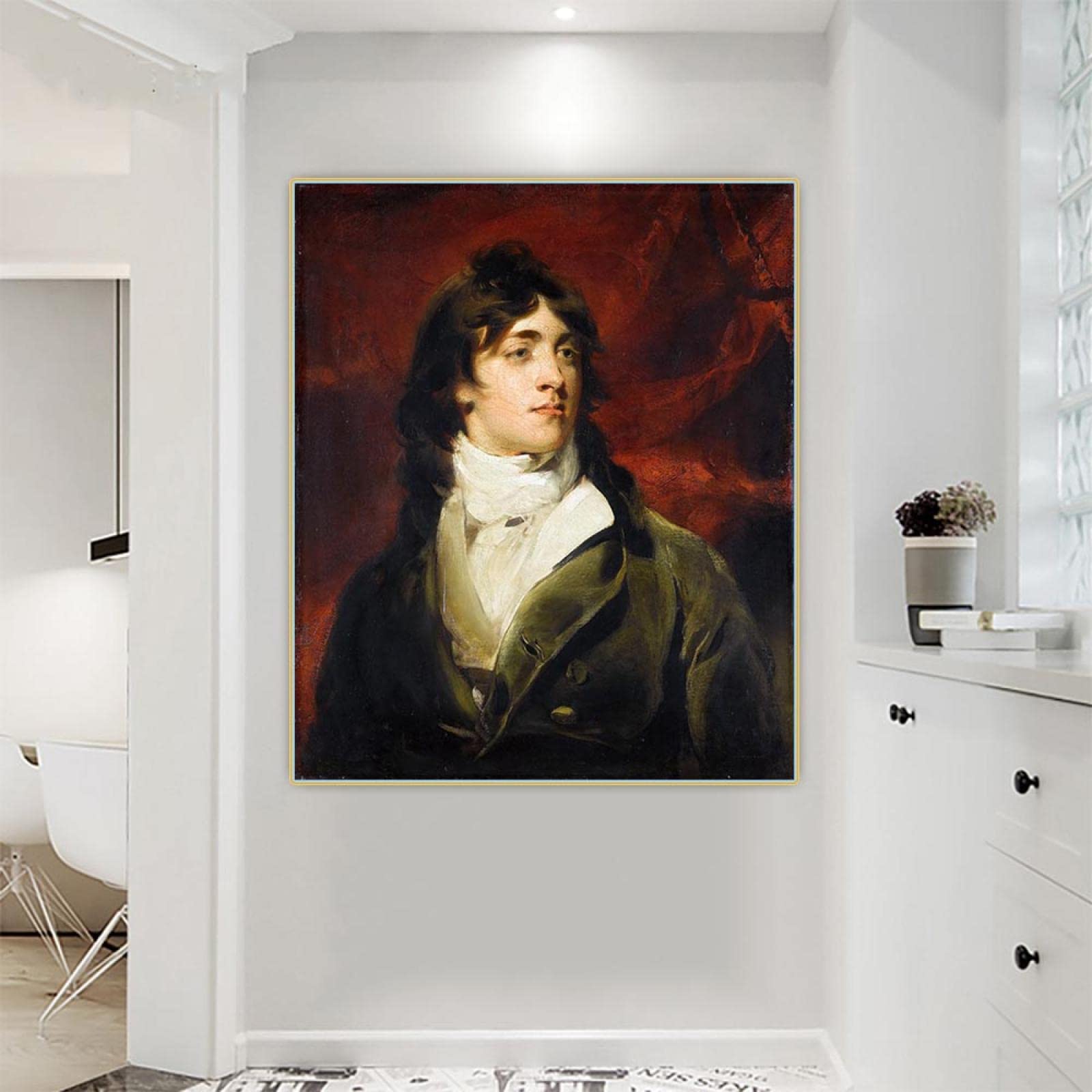 Amazon.co.jp: 絵画の複製トーマス・ローレンス「チャールズ